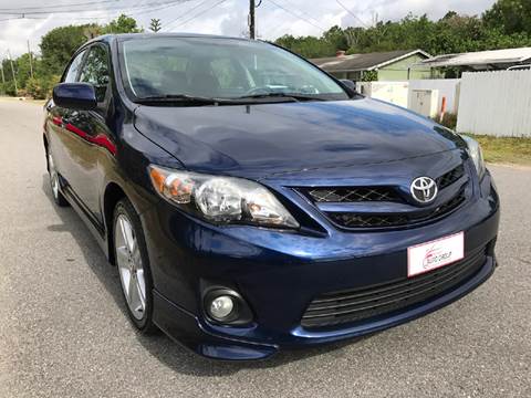 2013 Toyota Corolla for sale at HORIZON AUTO GROUP INC in Orlando FL