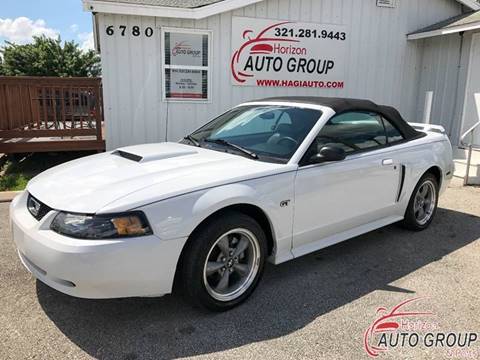 2002 Ford Mustang for sale at HORIZON AUTO GROUP INC in Orlando FL