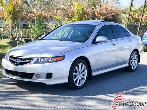 2007 Acura TSX for sale at HORIZON AUTO GROUP INC in Orlando FL