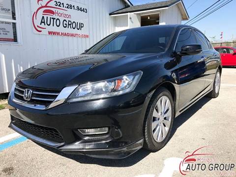 2013 Honda Accord for sale at HORIZON AUTO GROUP INC in Orlando FL