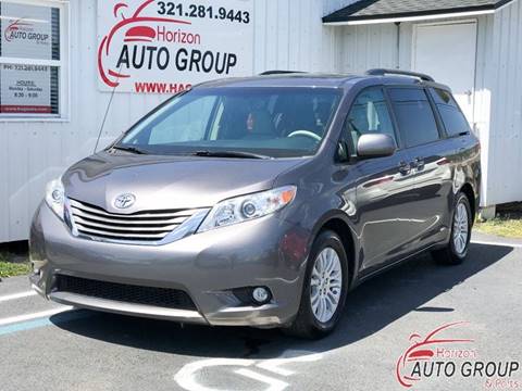2011 Toyota Sienna for sale at HORIZON AUTO GROUP INC in Orlando FL