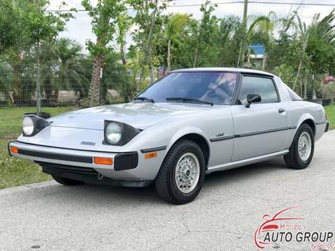 1979 Mazda RX-7 for sale at HORIZON AUTO GROUP INC in Orlando FL