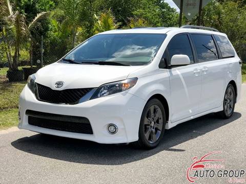 2012 Toyota Sienna for sale at HORIZON AUTO GROUP INC in Orlando FL