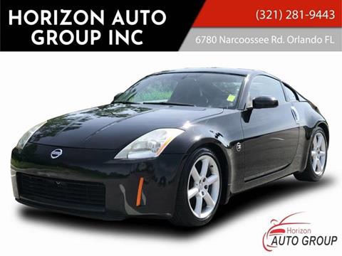 2004 Nissan 350Z for sale at HORIZON AUTO GROUP INC in Orlando FL
