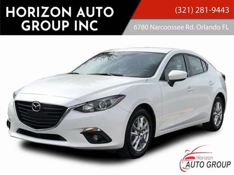2015 Mazda MAZDA3 for sale at HORIZON AUTO GROUP INC in Orlando FL