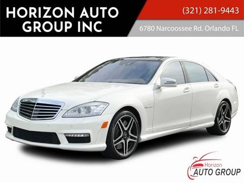 2011 Mercedes-Benz S-Class for sale at HORIZON AUTO GROUP INC in Orlando FL