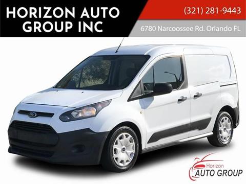 2014 Ford Transit Connect Cargo for sale at HORIZON AUTO GROUP INC in Orlando FL