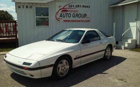 1988 Mazda RX-7 for sale at HORIZON AUTO GROUP INC in Orlando FL