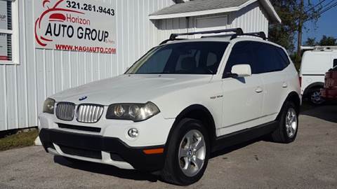 2007 BMW X3 for sale at HORIZON AUTO GROUP INC in Orlando FL