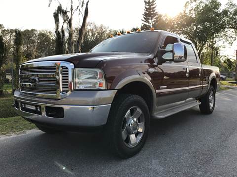 2005 Ford F-250 Super Duty for sale at HORIZON AUTO GROUP INC in Orlando FL