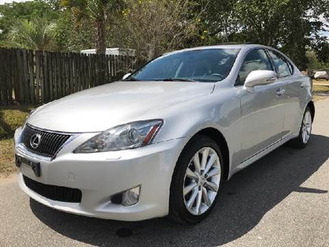 2010 Lexus IS 250 for sale at HORIZON AUTO GROUP INC in Orlando FL
