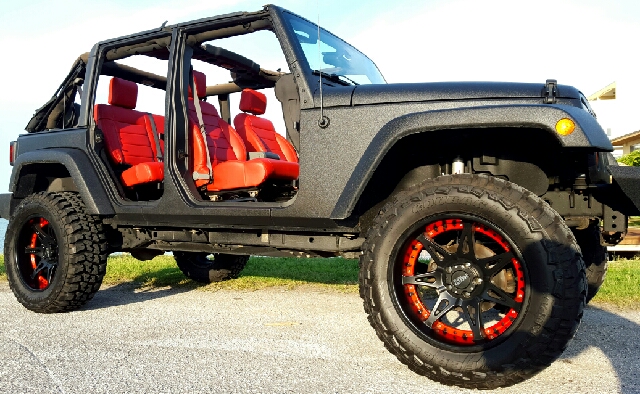 2008 Jeep Wrangler Unlimited 4 Door Custom Kevlar In Fort