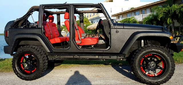 2008 Jeep Wrangler Unlimited 4 Door Custom Kevlar In Fort