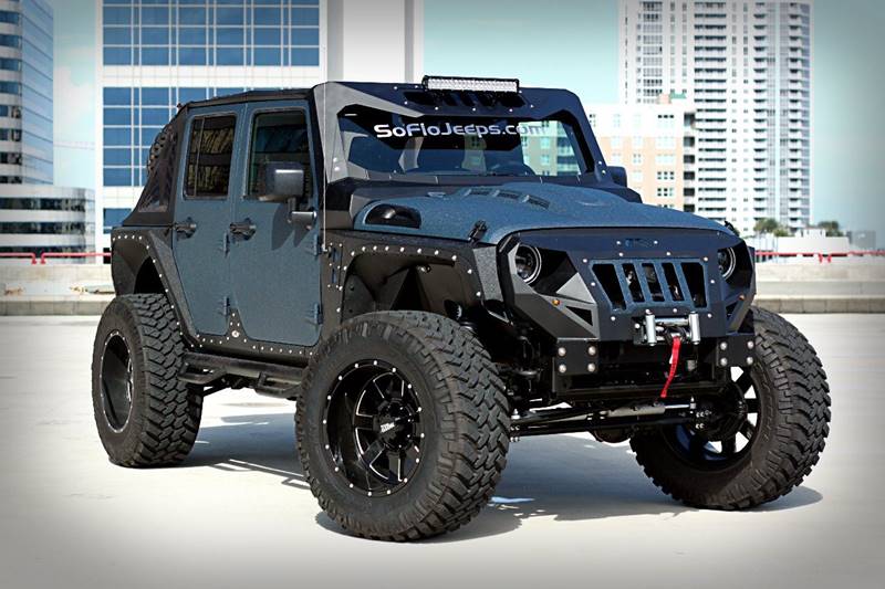 2017 Jeep Wrangler Unlimited for sale at SoFlo Customs in Fort Lauderdale FL