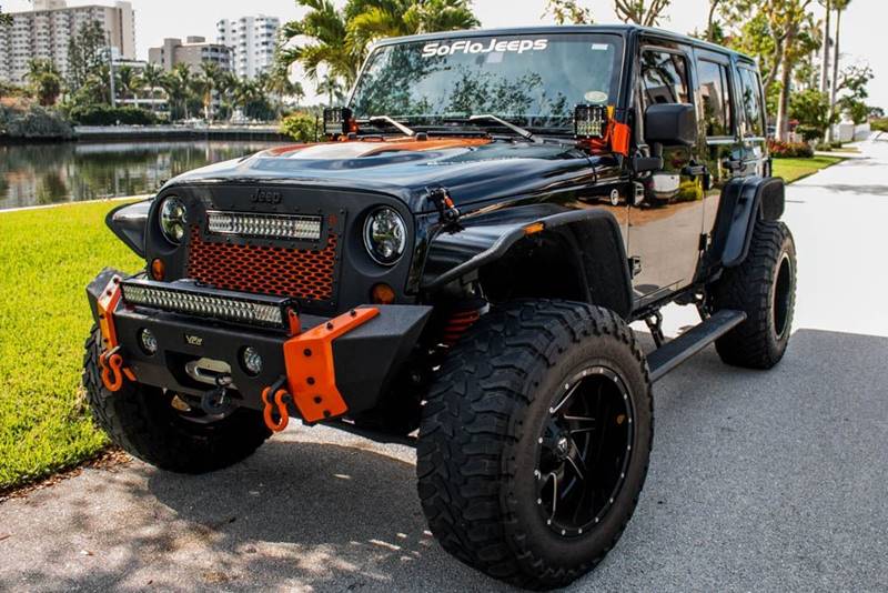 2015 Jeep Wrangler Unlimited Custom SoFlo Jeeps In Fort Lauderdale FL