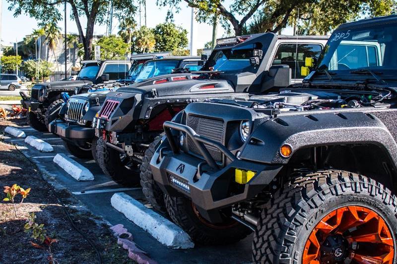 2018 Jeep Wrangler Unlimited Custom Brand New In Fort Lauderdale