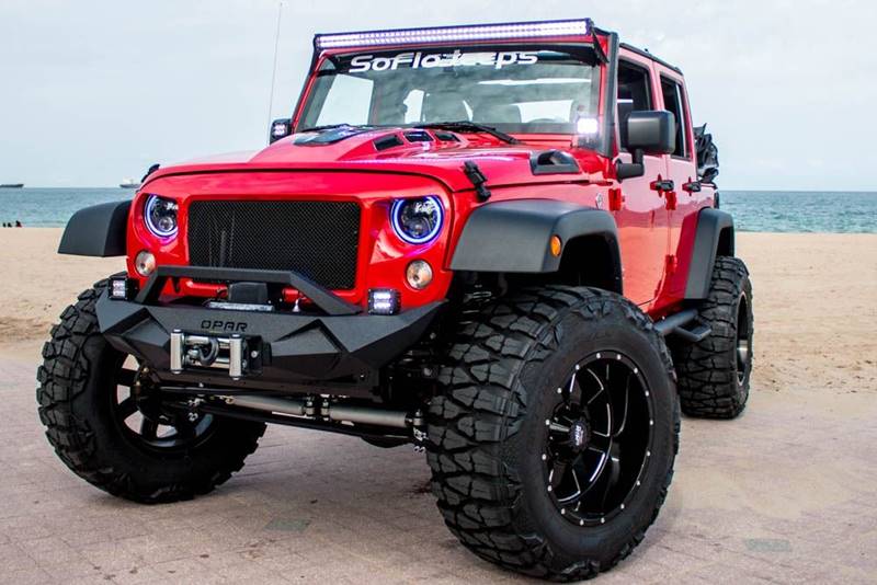 2018 Jeep Wrangler Unlimited Custom Brand New In Fort Lauderdale