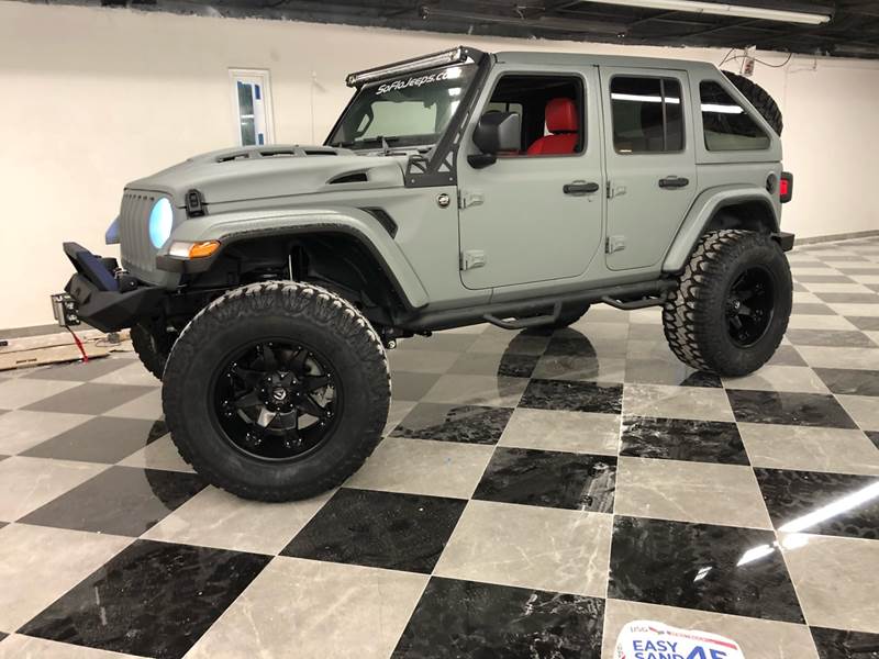 2018 Jeep Wrangler Unlimited Custom Built Kevlar StinGray Package In ...