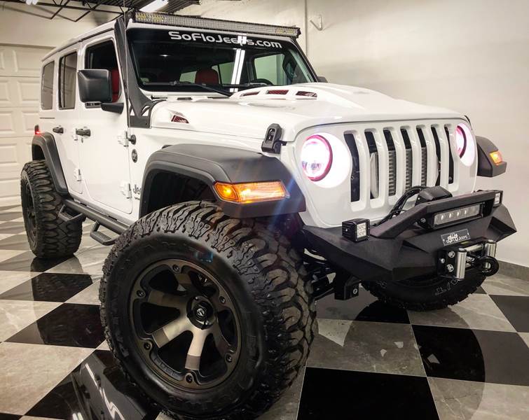 2018 Jeep Wrangler Unlimited Tech Package Jl Custom Wrangler In