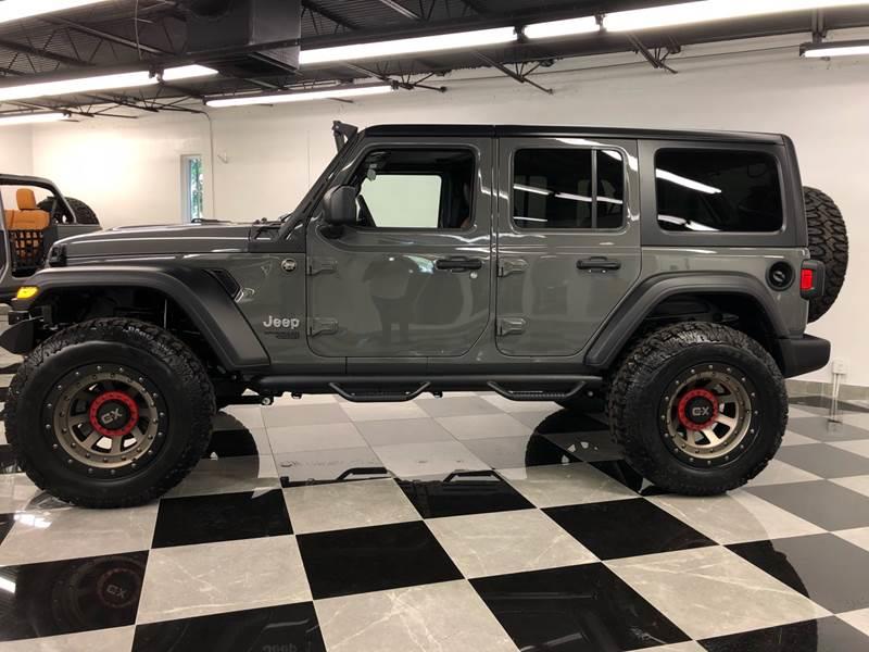 2019 Jeep Wrangler Unlimited Brand New Custom Lifted Sting Grey