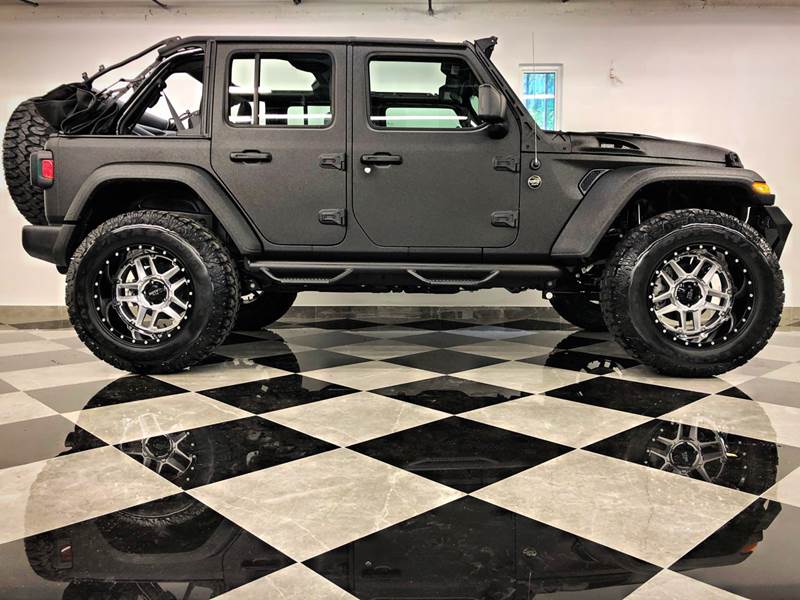 2018 Jeep Wrangler Unlimited Custom Jl Kevlar Leather Lifted