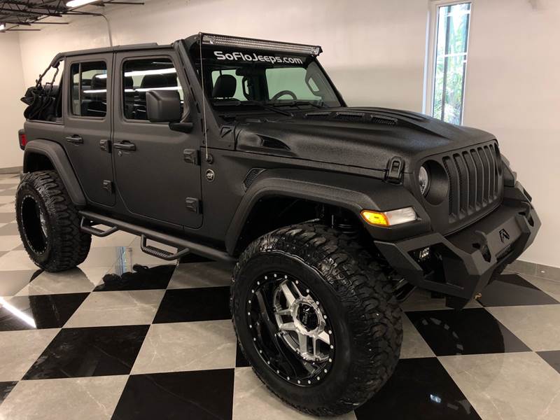 2018 Jeep Wrangler Unlimited custom JL kevlar leather lifted 4 door ...