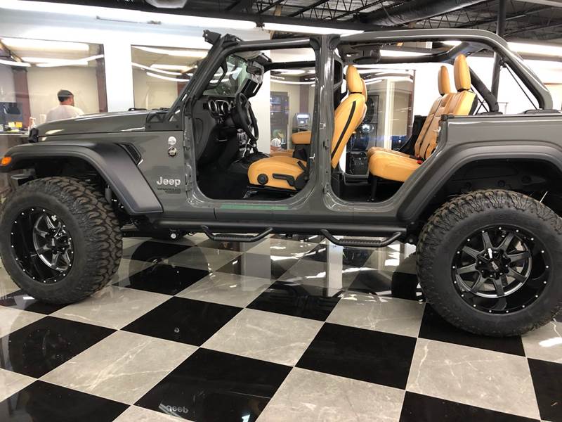 2019 Jeep Wrangler Unlimited Custom Lifted Sting Grey Tech