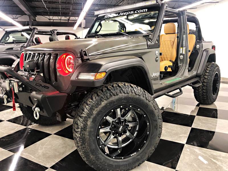 2019 Jeep Wrangler Unlimited Custom Lifted Sting Grey Tech