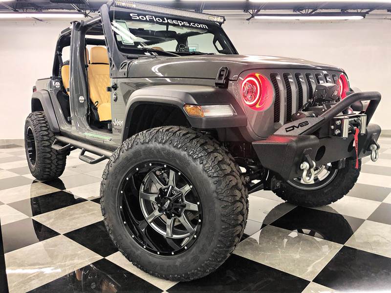 2019 Jeep Wrangler Unlimited Custom Lifted Sting Grey Tech