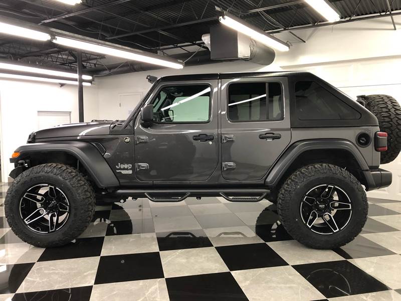 2018 Jeep Wrangler Unlimited Custom Lifted Fastback Tech