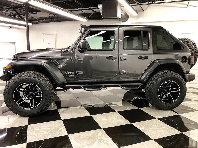 2018 Jeep Wrangler Unlimited Custom Lifted Fastback Tech