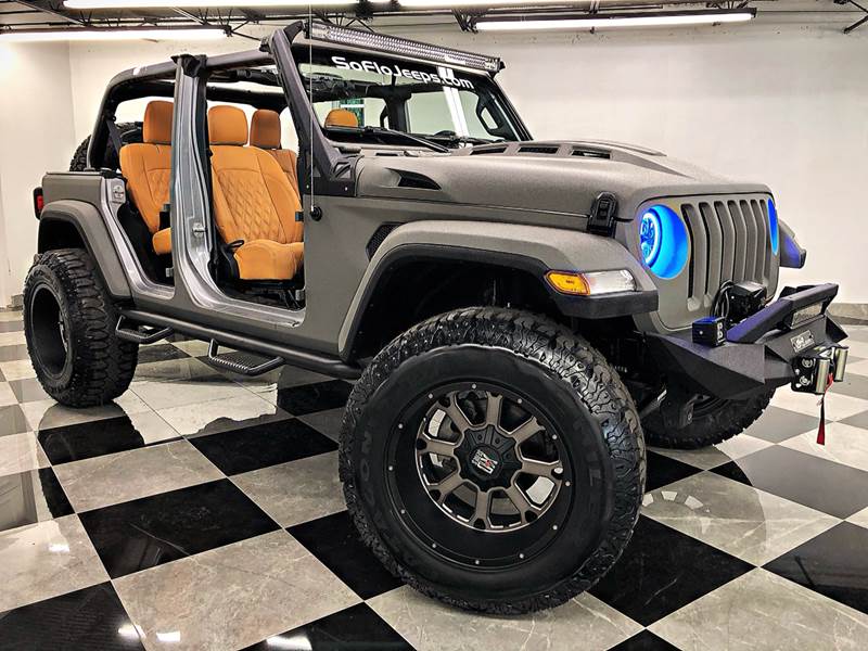 2018 Jeep Wrangler Unlimited CUSTOM KEVLAR GUNMETAL GREY 24 TECH PACK ...