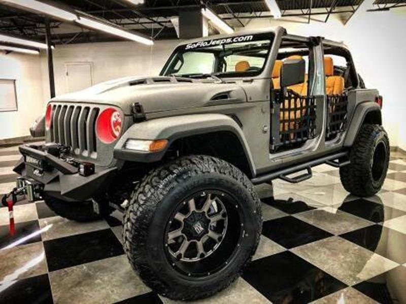 2018 Jeep Wrangler Unlimited Sting grey Kevlar JL custom lifted jeep In