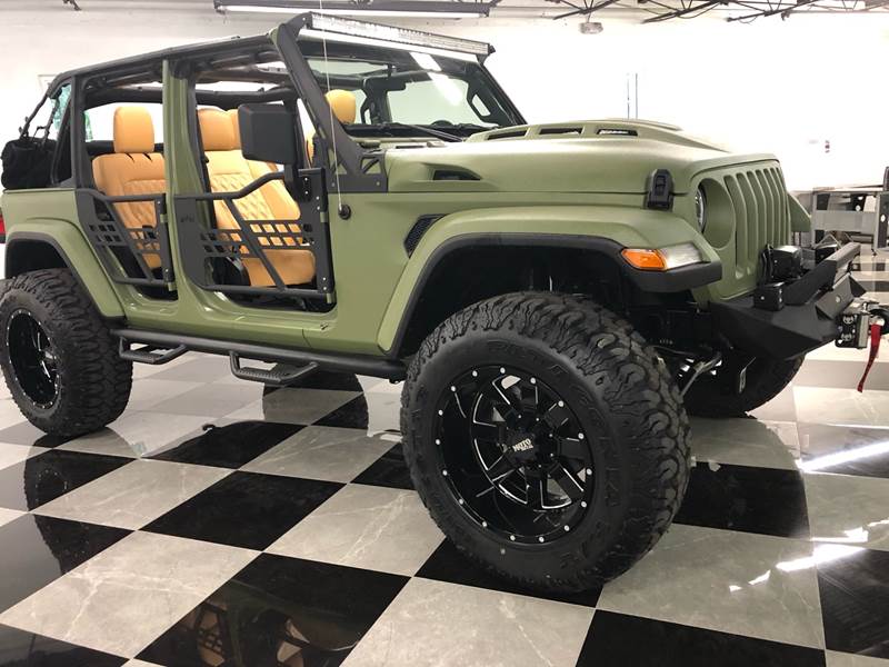 2018 Jeep Wrangler Unlimited Custom Abrams Jeep wrangler 4 door 24s ...