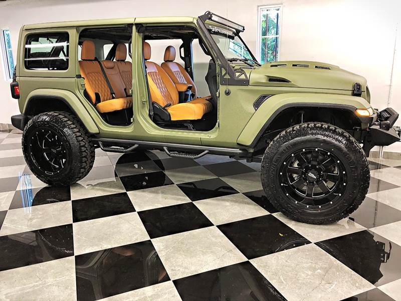 2018 Jeep Wrangler Unlimited Abrams olive drab kevlar edition 300hp
