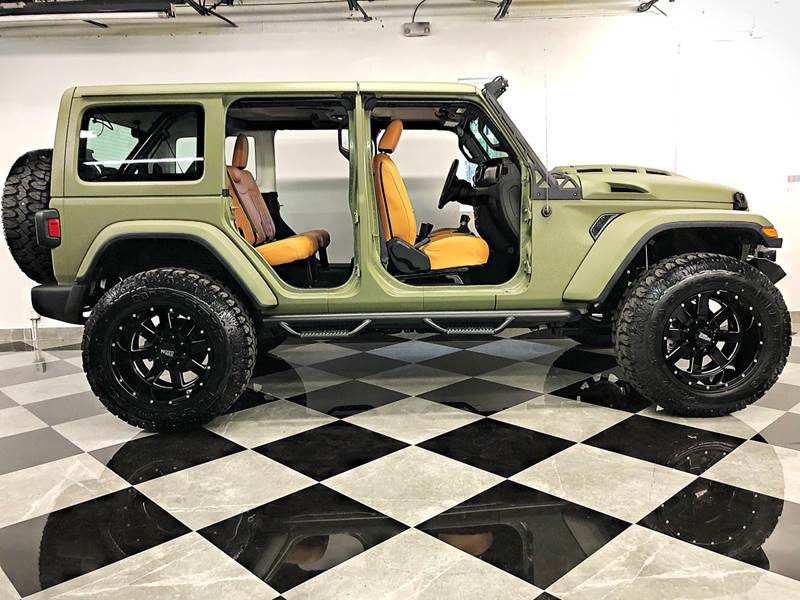 2018 Jeep Wrangler Unlimited Abrams Olive Drab Kevlar Edition 300hp 