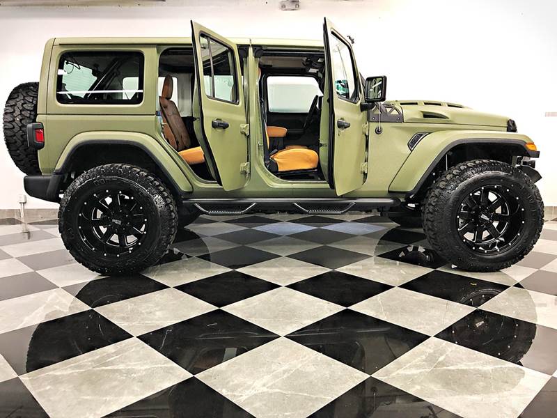 2018 Jeep Wrangler Unlimited Abrams olive drab kevlar edition 300hp ...