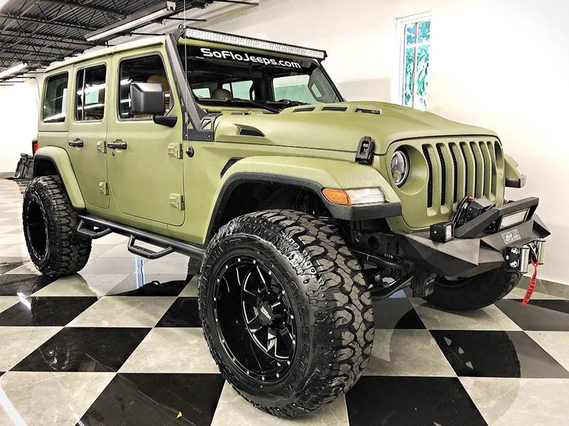 2018 Jeep Wrangler Unlimited Abrams olive drab kevlar edition 300hp ...