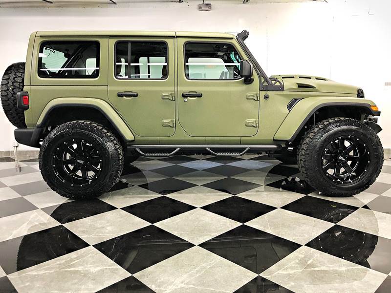 2018 Jeep Wrangler Unlimited Abrams olive drab kevlar edition 300hp ...