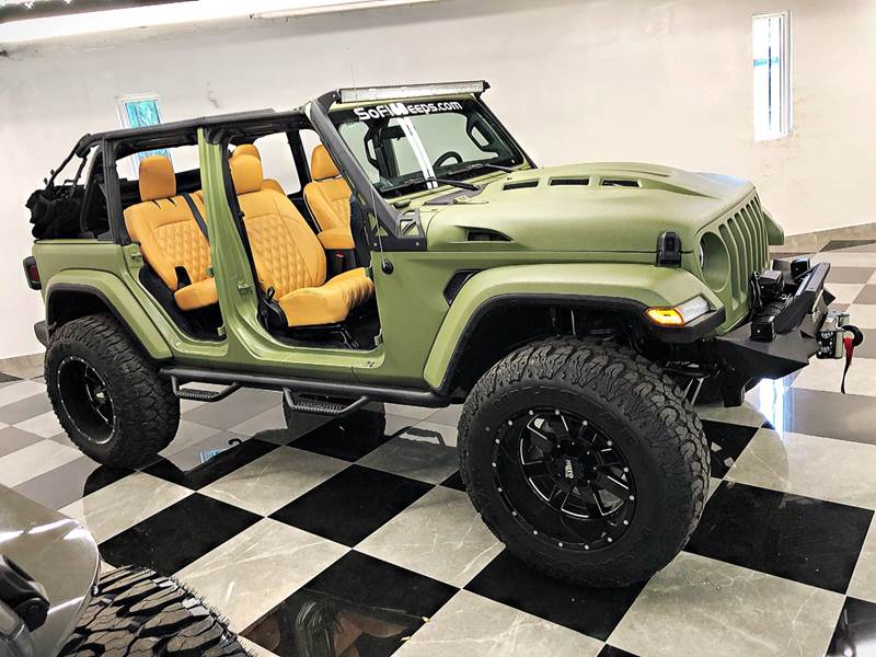 2018 Jeep Wrangler Unlimited Abrams olive drab kevlar edition 300hp ...