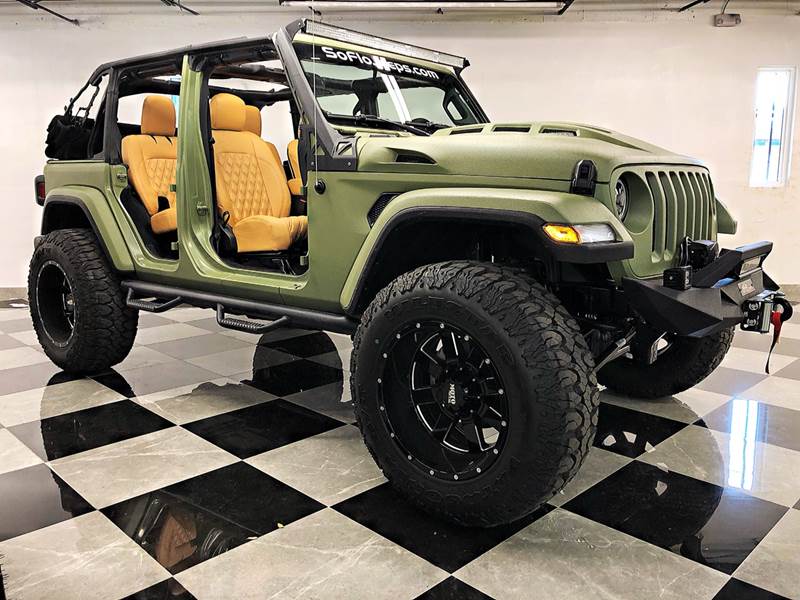 2018 Jeep Wrangler Unlimited Abrams olive drab kevlar edition 300hp ...