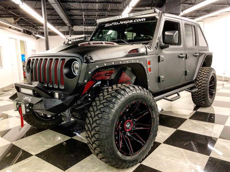 2018 Jeep Wrangler Unlimited CUSTOM 24S RECON KEVLAR FASTBACK PACKAGE ...