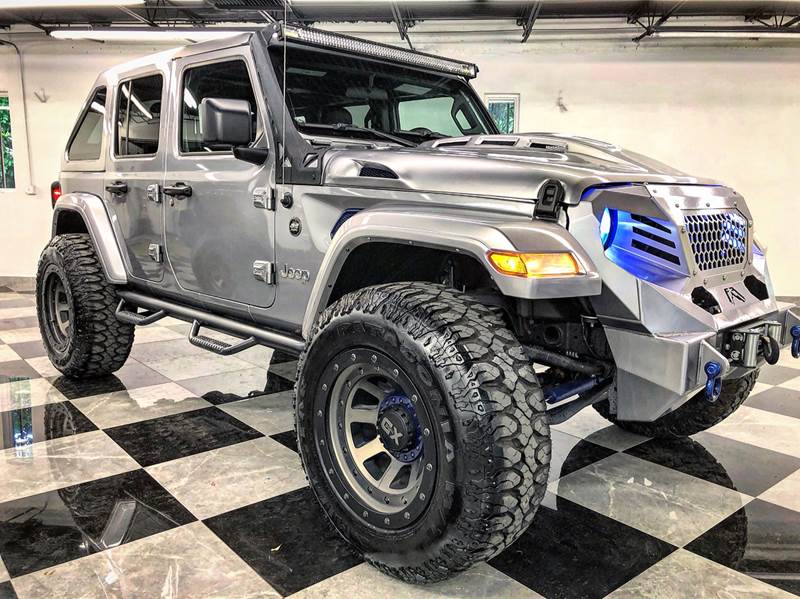 2018 Jeep Wrangler Unlimited QUICK SILVER RECON FASTBACK JL 8 SPEED ...