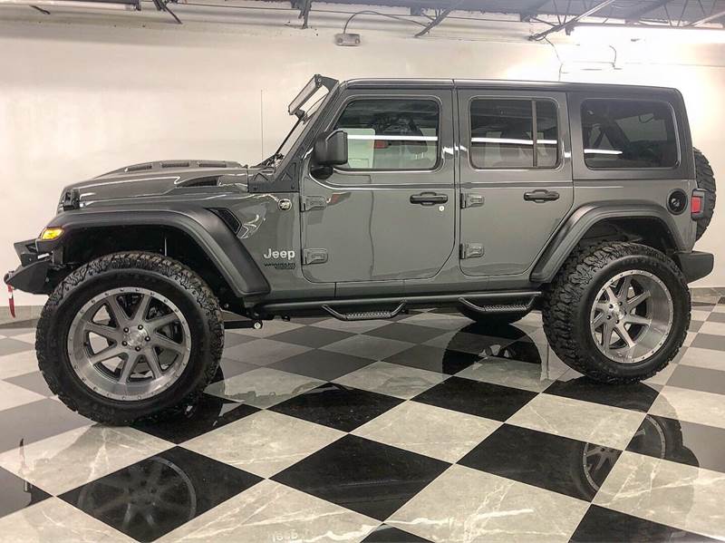 2018 Jeep Wrangler Unlimited STING GREY JL WRANGLER 8 SPEED AUTO 300 HP