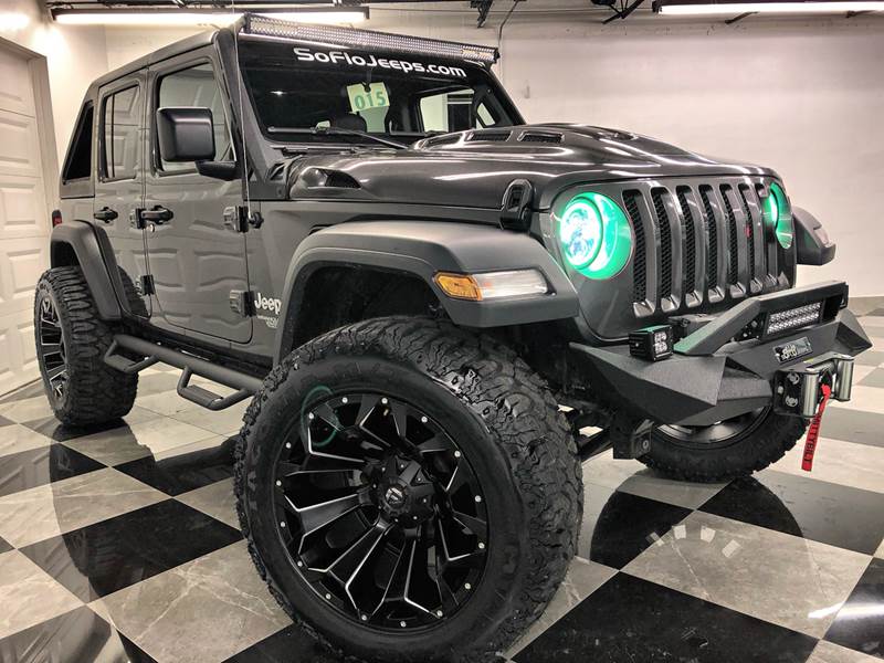 2018 Jeep Wrangler Unlimited Custom Fastback JL granite tech package ...