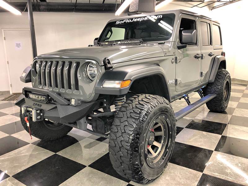 2018 Jeep Wrangler Unlimited Stingrey 24s package power windows lifted ...