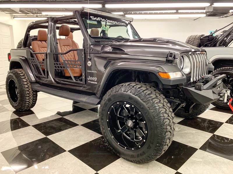 2019 Jeep Wrangler Unlimited 4x4 Sahara 4dr SUV In Fort ...