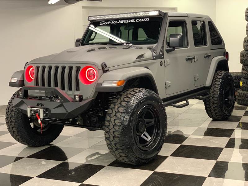2018 Jeep Wrangler Unlimited Custom Kevlar lifted fastback turbo