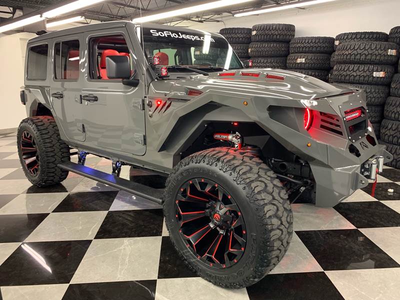 2019 Jeep Wrangler Unlimited Lifted Custom Color Match ...