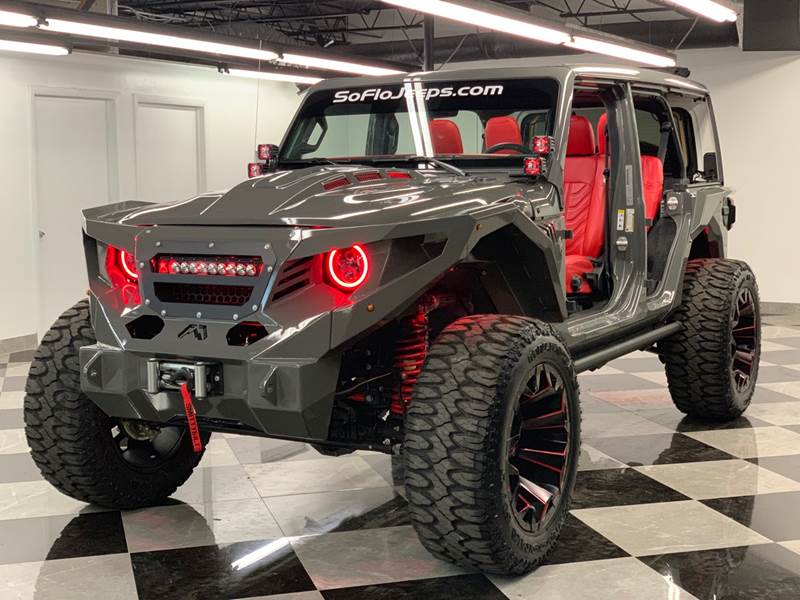 2019 Jeep Wrangler Unlimited Lifted Custom Color Match Desert